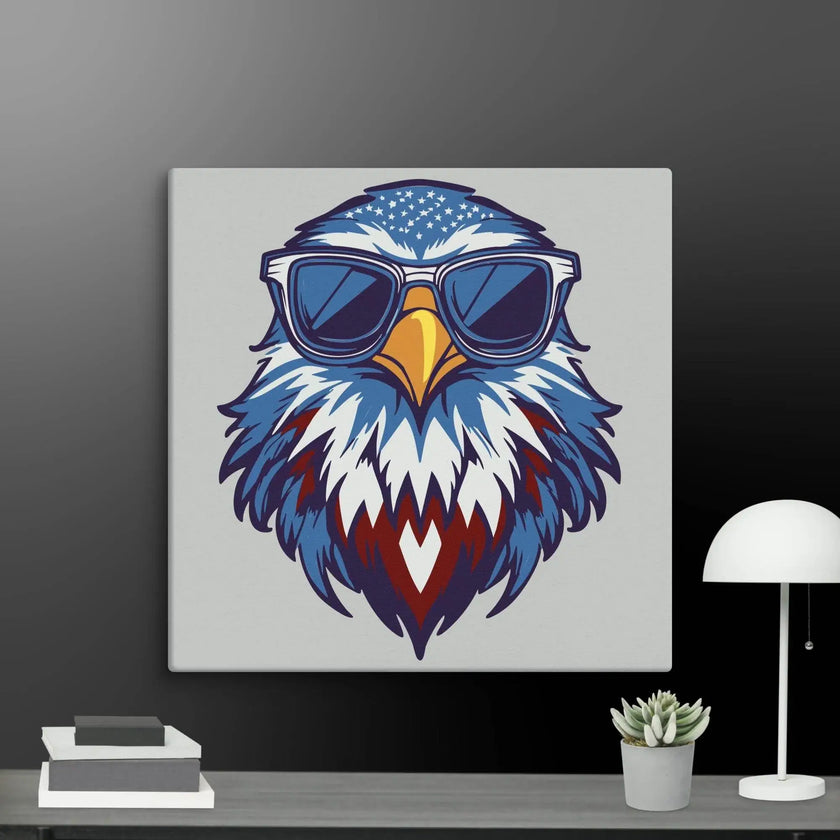Americano Eagle Wall Art Canvas - STYLISHOUR