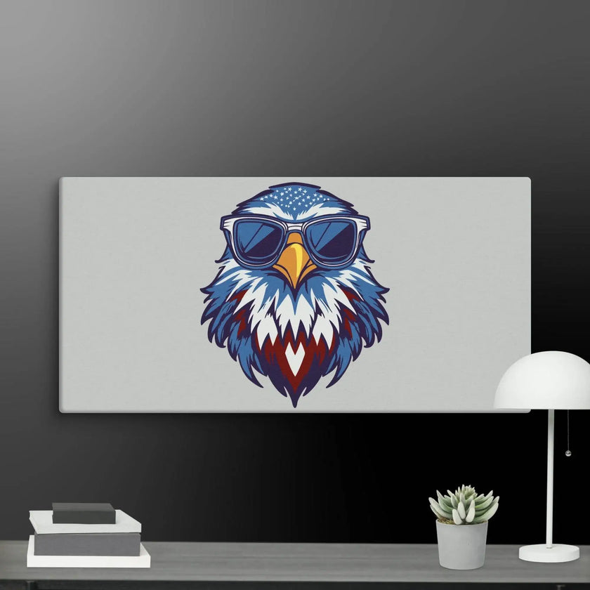 Americano Eagle Wall Art Canvas - STYLISHOUR