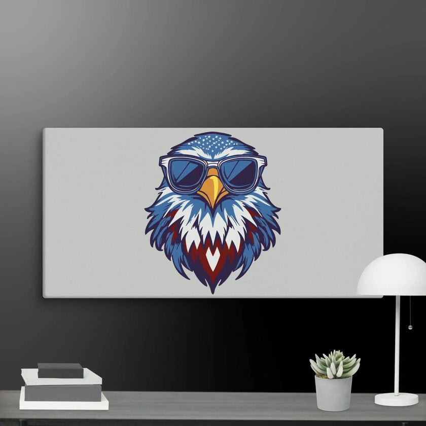 Americano Eagle Wall Art Canvas - STYLISHOUR