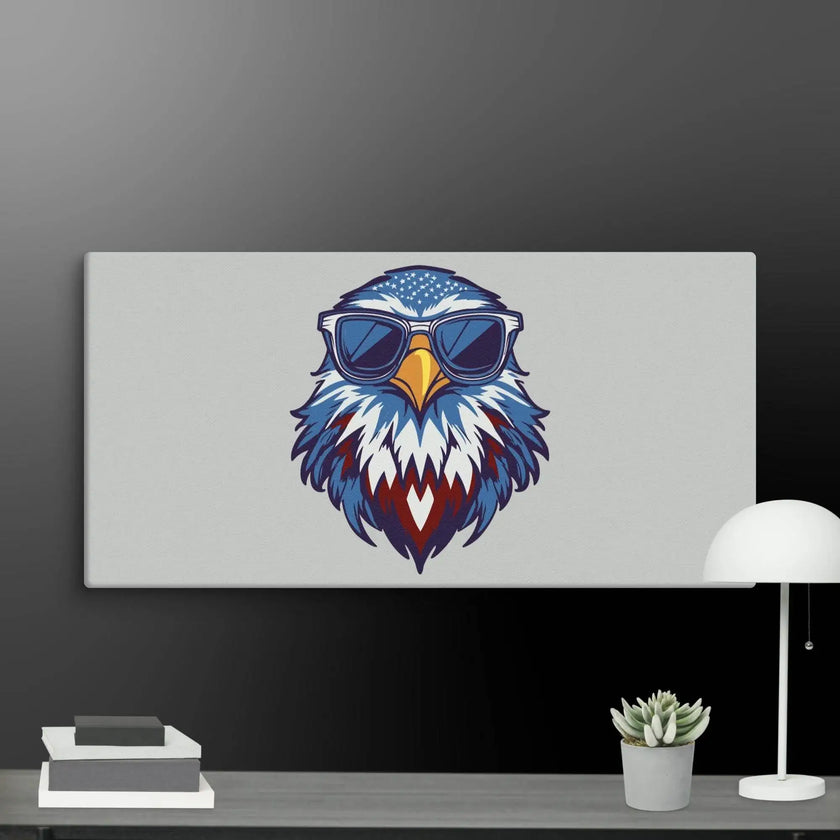 Americano Eagle Wall Art Canvas - STYLISHOUR