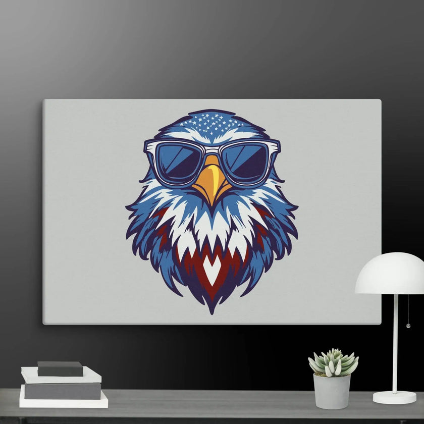 Americano Eagle Wall Art Canvas - STYLISHOUR