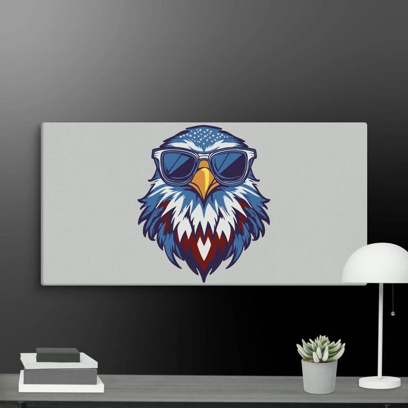Americano Eagle Wall Art Canvas - STYLISHOUR