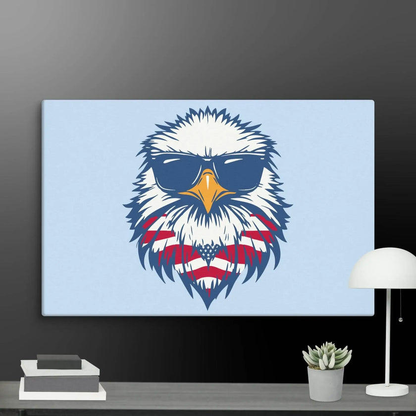 Americano Hawk Wall Art Canvas - STYLISHOUR