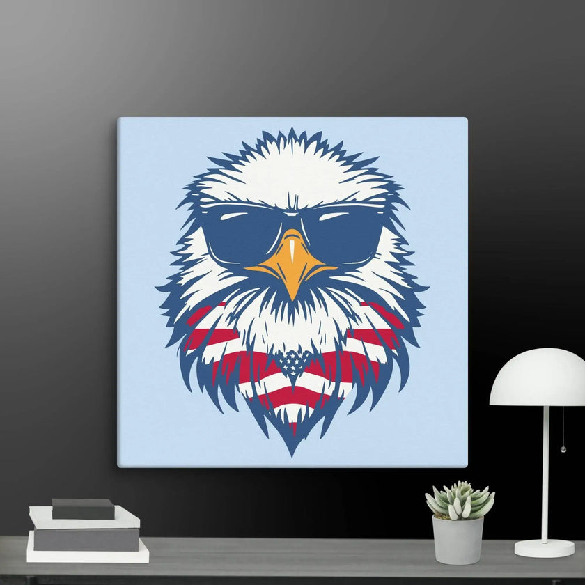 Americano Hawk Wall Art Canvas - STYLISHOUR