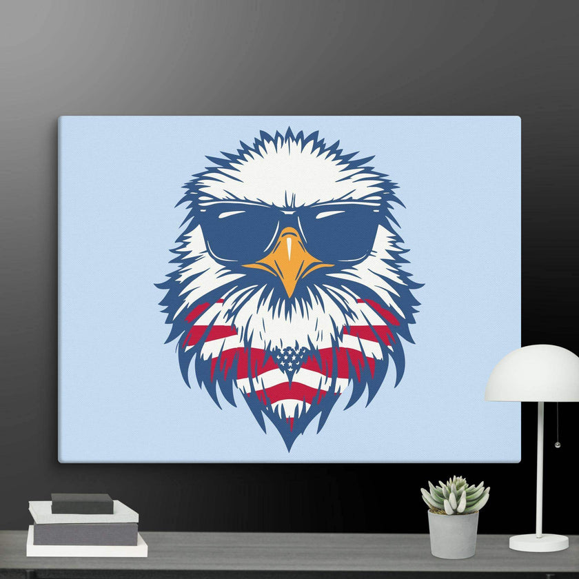 Americano Hawk Wall Art Canvas - STYLISHOUR