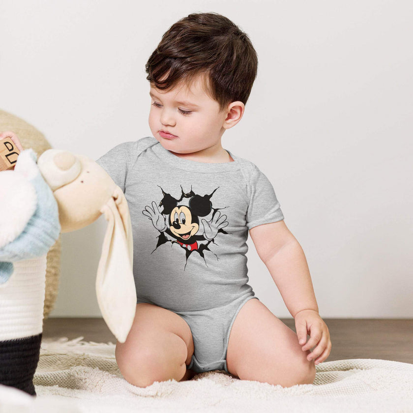 Disney Mickey Mouse Baby Bodysuit – Short Sleeve - STYLISHOUR