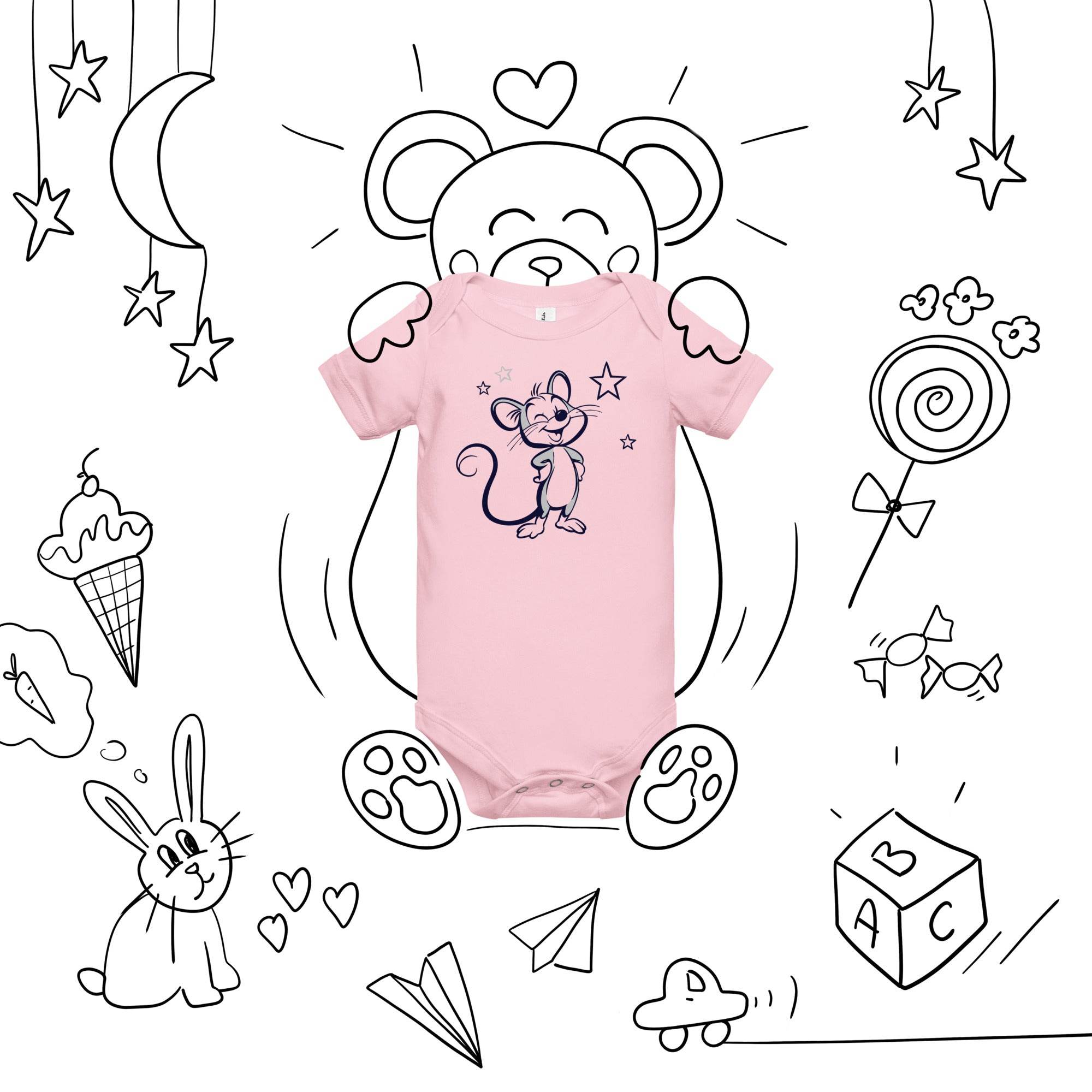Baby short sleeve one piece - STYLISHOUR