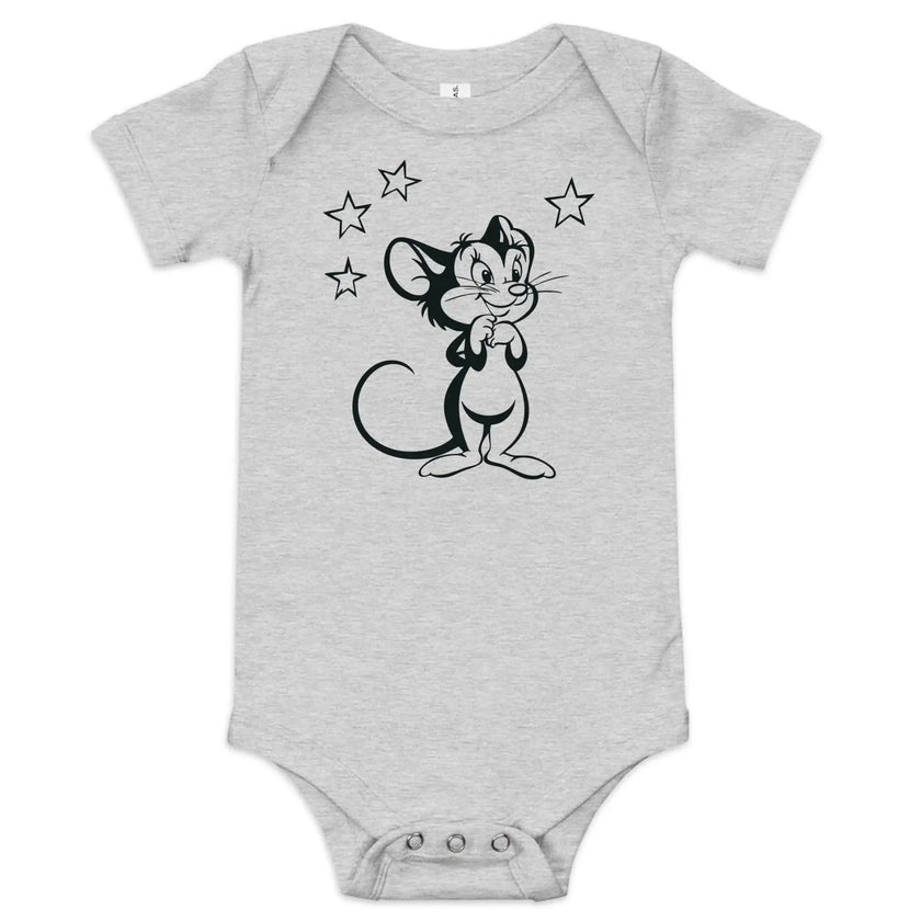 Mickey Mouse Printed Baby Onesie – Soft & Comfy - STYLISHOUR