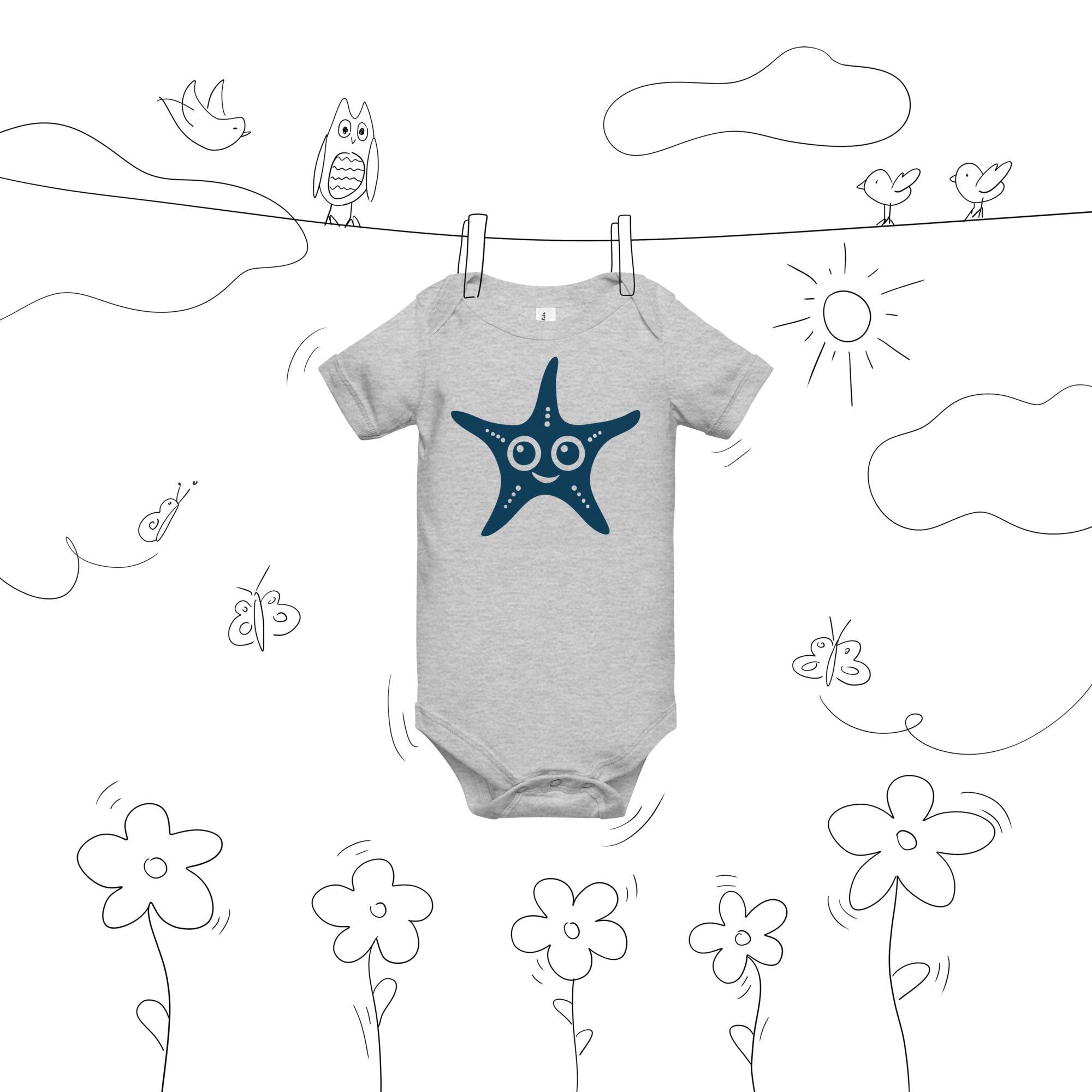 Baby short sleeve one piece - STYLISHOUR