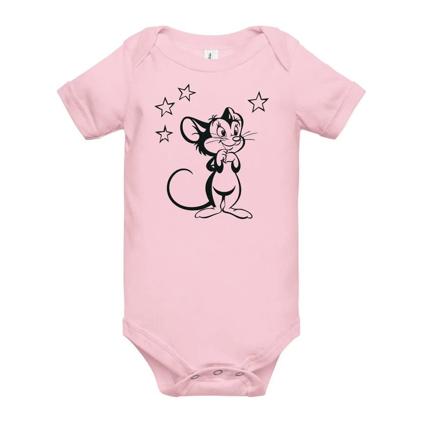 Mickey Mouse Printed Baby Onesie – Soft & Comfy - STYLISHOUR