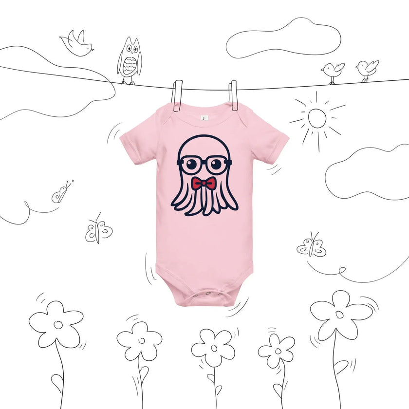 Jellyfish Love – Baby Short Sleeve One Piece - STYLISHOUR