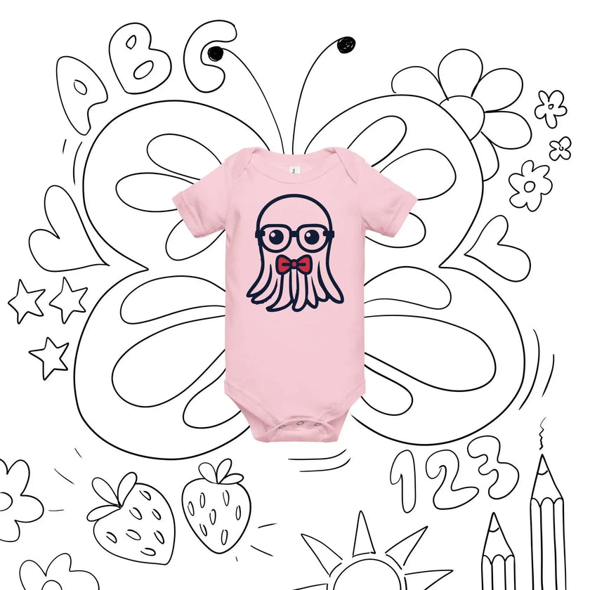 Jellyfish Love – Baby Short Sleeve One Piece - STYLISHOUR