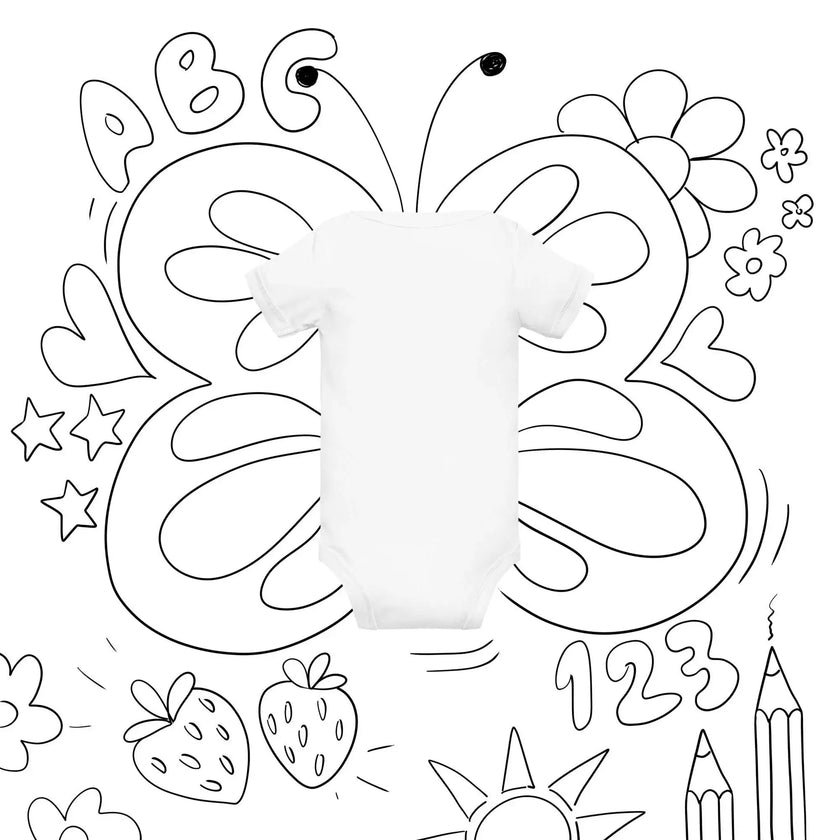 Adorable Mickey Mouse Baby Short Sleeve Onesie - STYLISHOUR