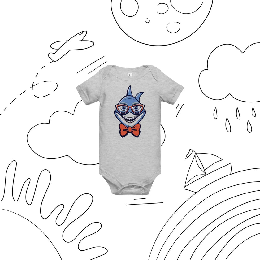 Laughing Shark Baby One Piece – Cute & Funny - STYLISHOUR