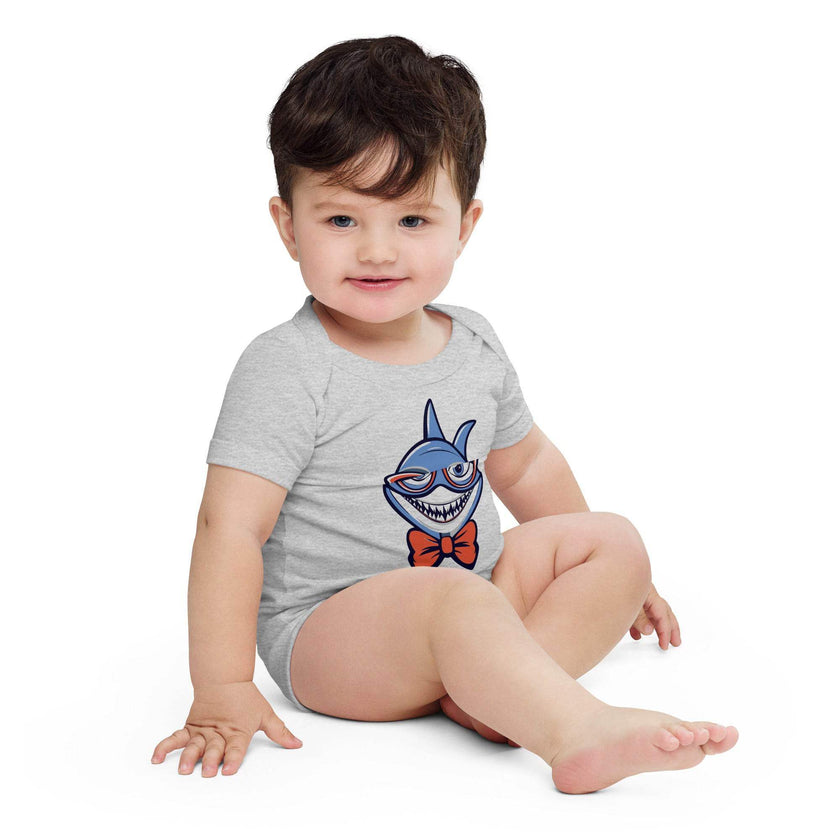 Laughing Shark Baby One Piece – Cute & Funny - STYLISHOUR
