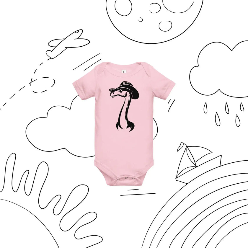 Dino Lover Baby Short Sleeve Romper - STYLISHOUR