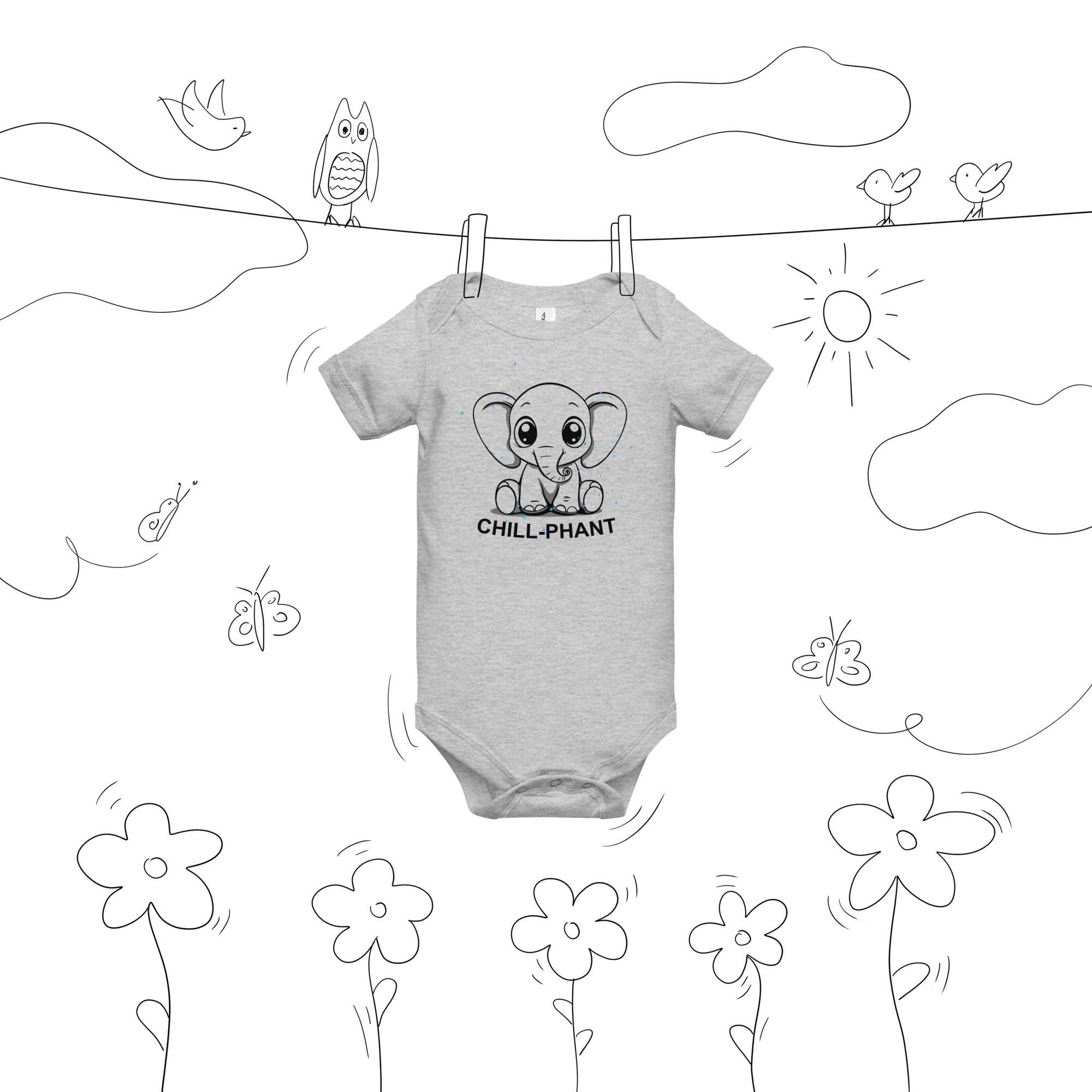 Baby short sleeve one piece - STYLISHOUR