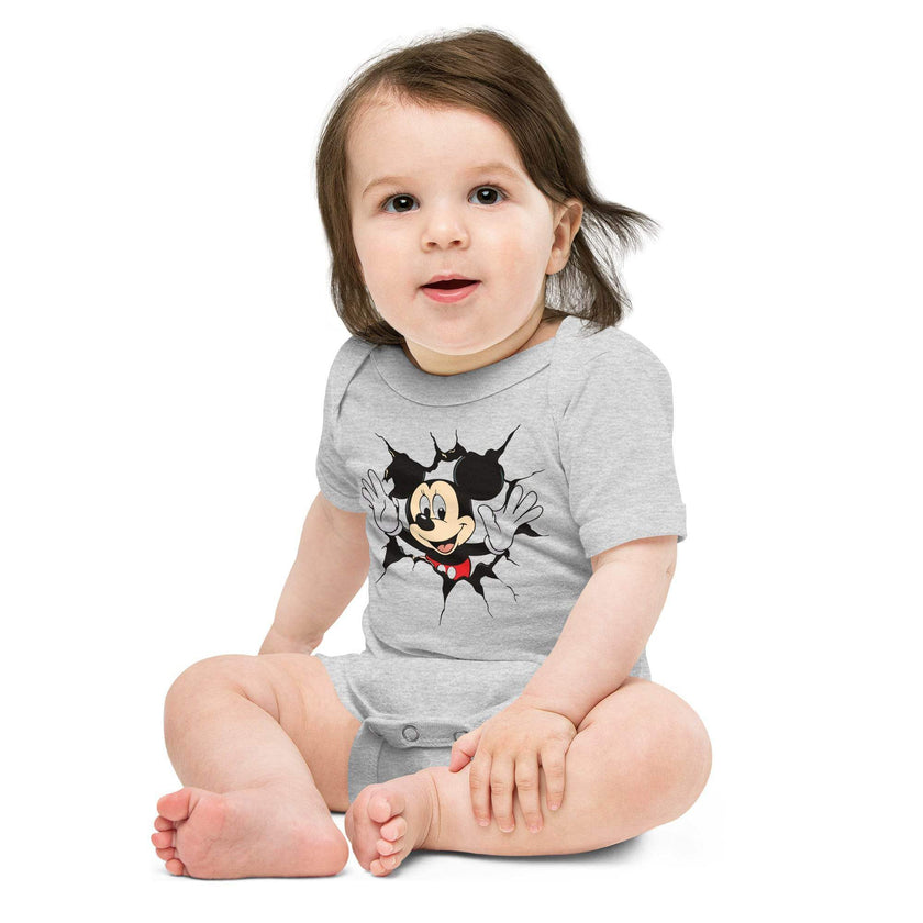 Disney Mickey Mouse Baby Bodysuit – Short Sleeve - STYLISHOUR