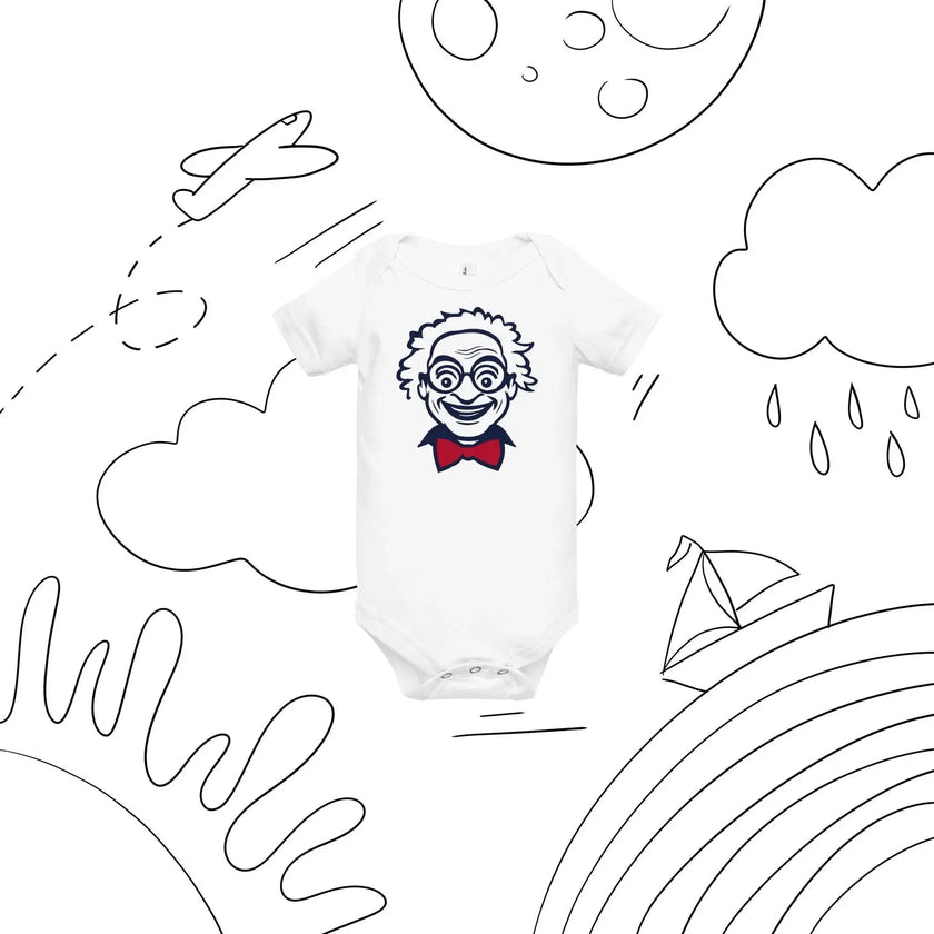 Genius Printed Baby Onesie – Soft & Comfy - STYLISHOUR