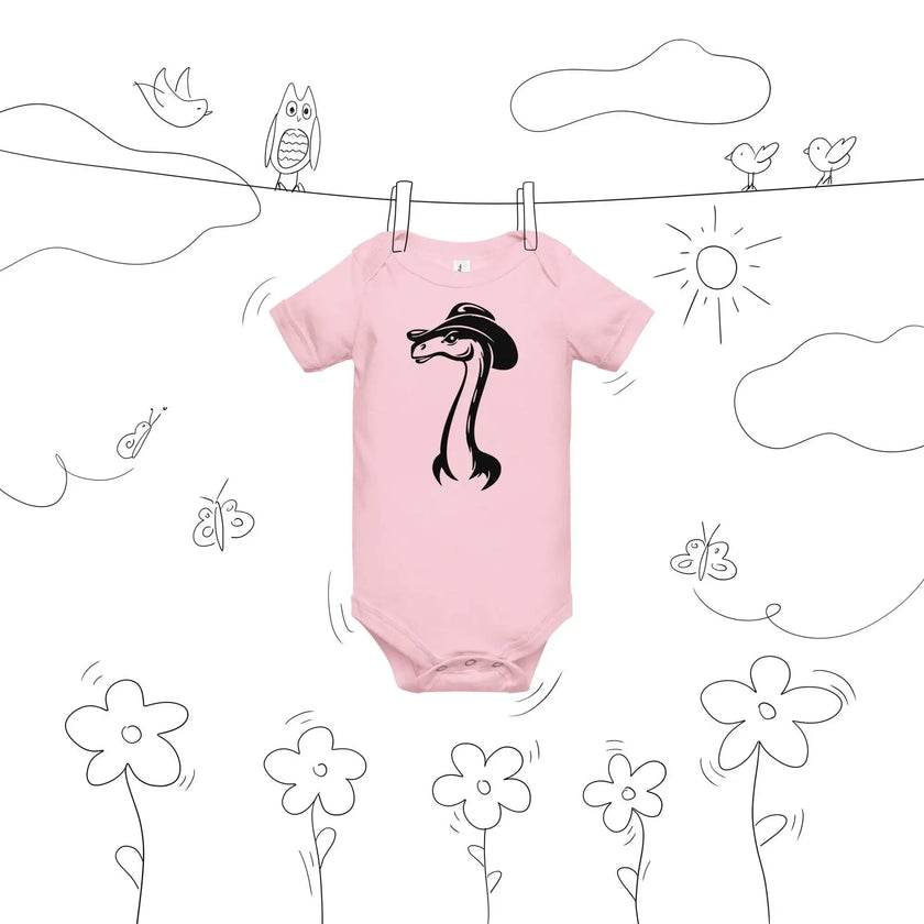 Dino Lover Baby Short Sleeve Romper - STYLISHOUR