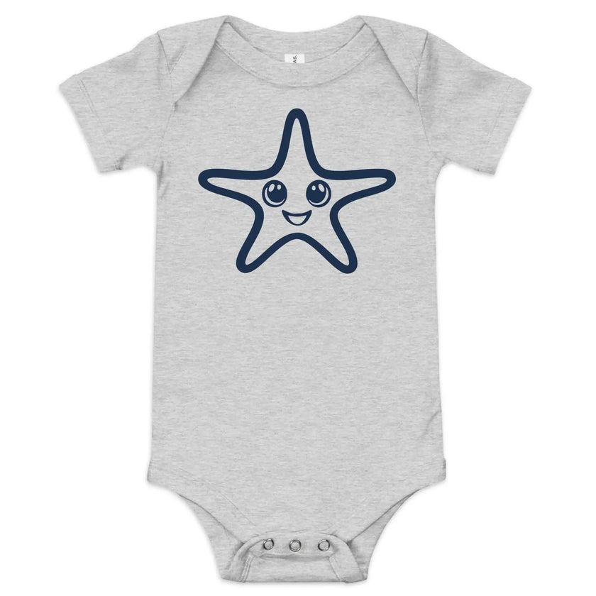 Starfish Love – Baby Short Sleeve One Piece - STYLISHOUR