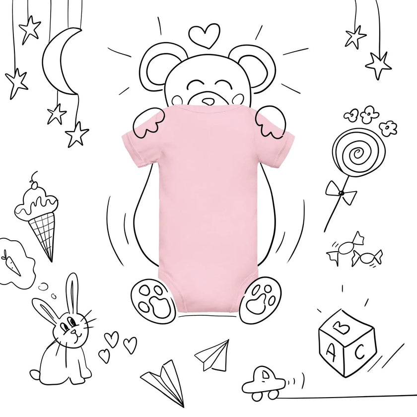 Funny Moai Face Baby One Piece Outfit - STYLISHOUR