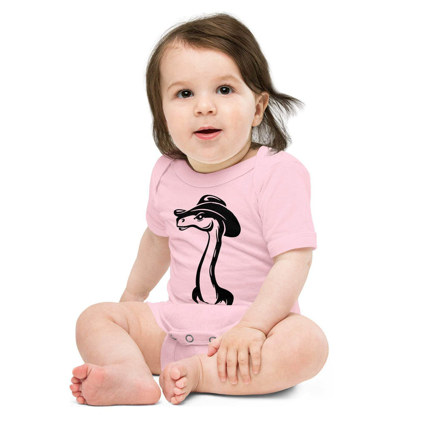 Dino Lover Baby Short Sleeve Romper - STYLISHOUR