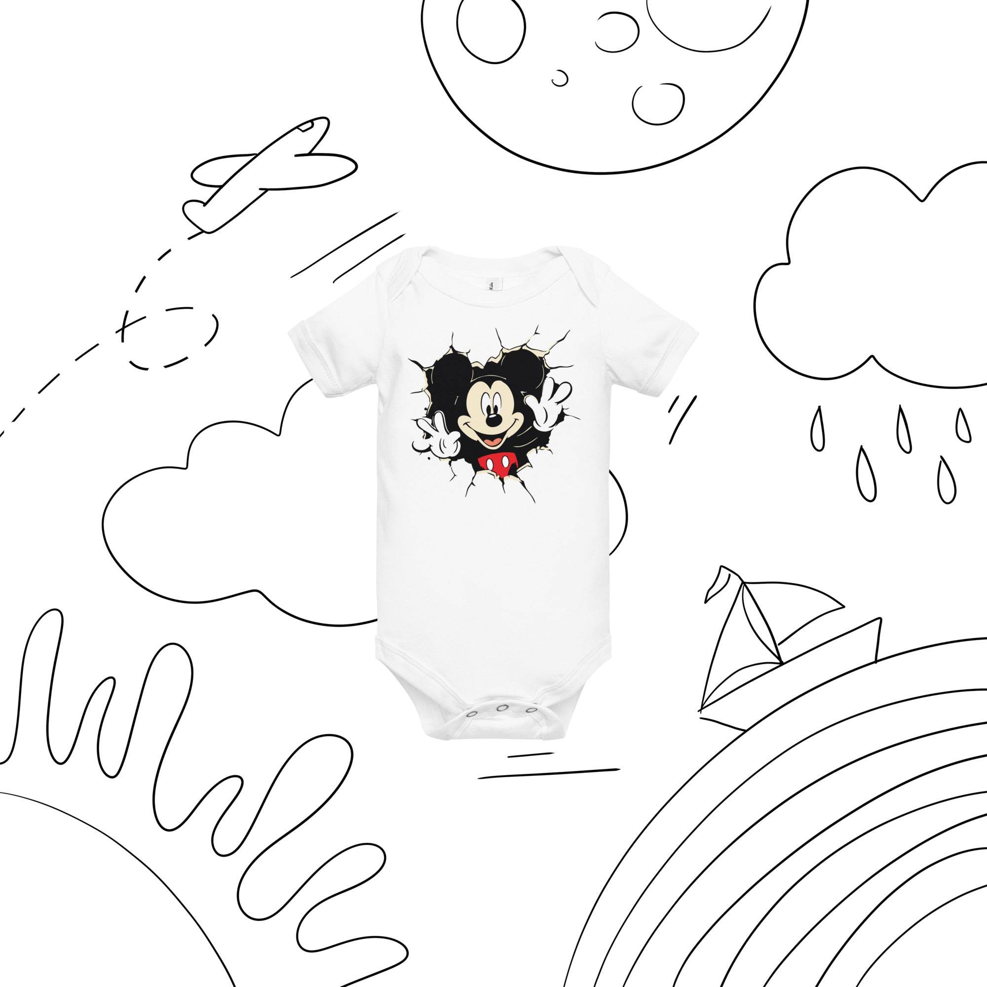 Baby short sleeve one piece - STYLISHOUR