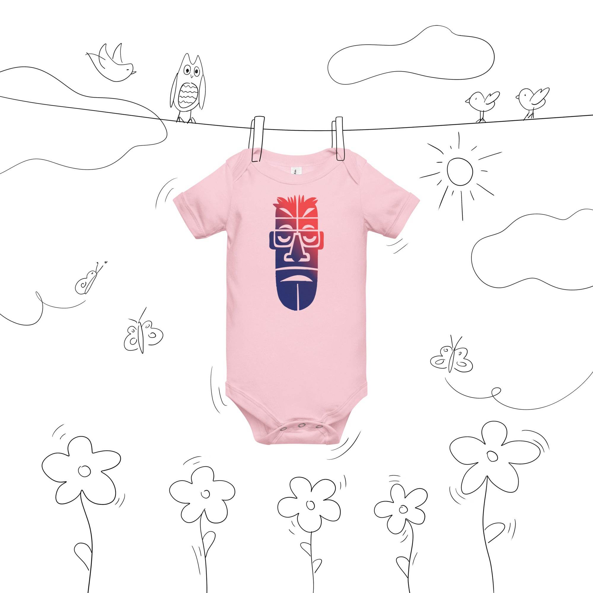 Baby short sleeve one piece - STYLISHOUR