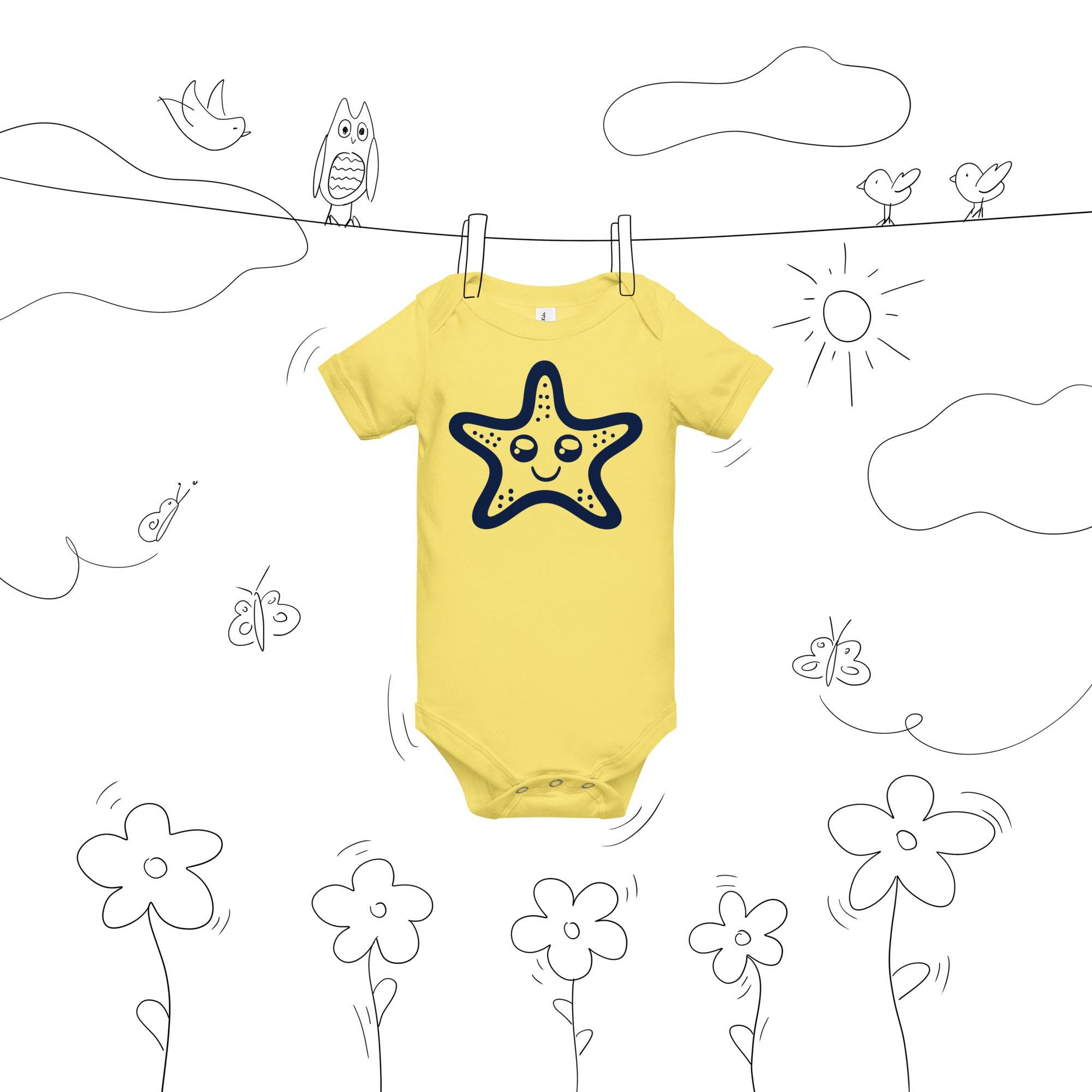 Baby short sleeve one piece - STYLISHOUR