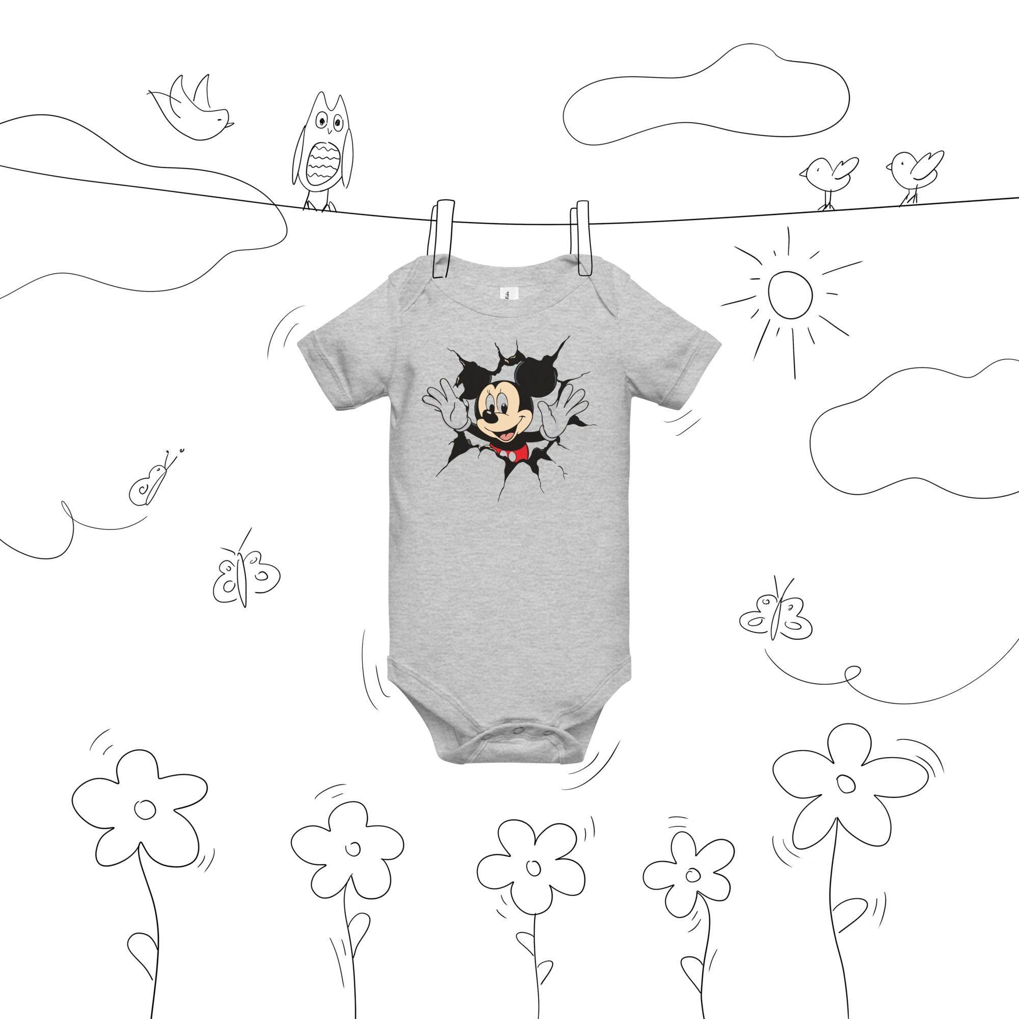 Baby short sleeve one piece - STYLISHOUR