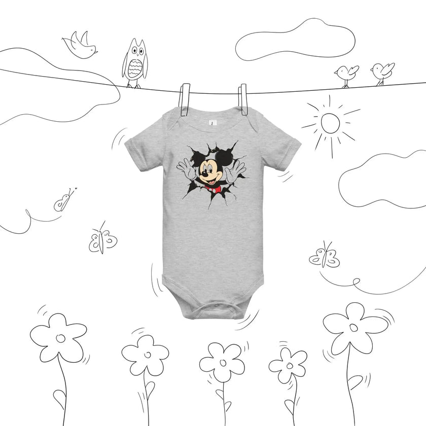 Disney Mickey Mouse Baby Bodysuit – Short Sleeve - STYLISHOUR
