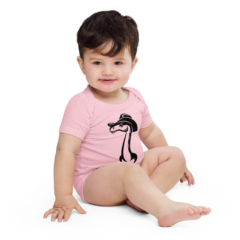 Dino Lover Baby Short Sleeve Romper - STYLISHOUR