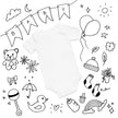 Baby short sleeve one piece - STYLISHOUR