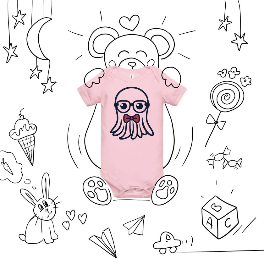 Jellyfish Love – Baby Short Sleeve One Piece - STYLISHOUR