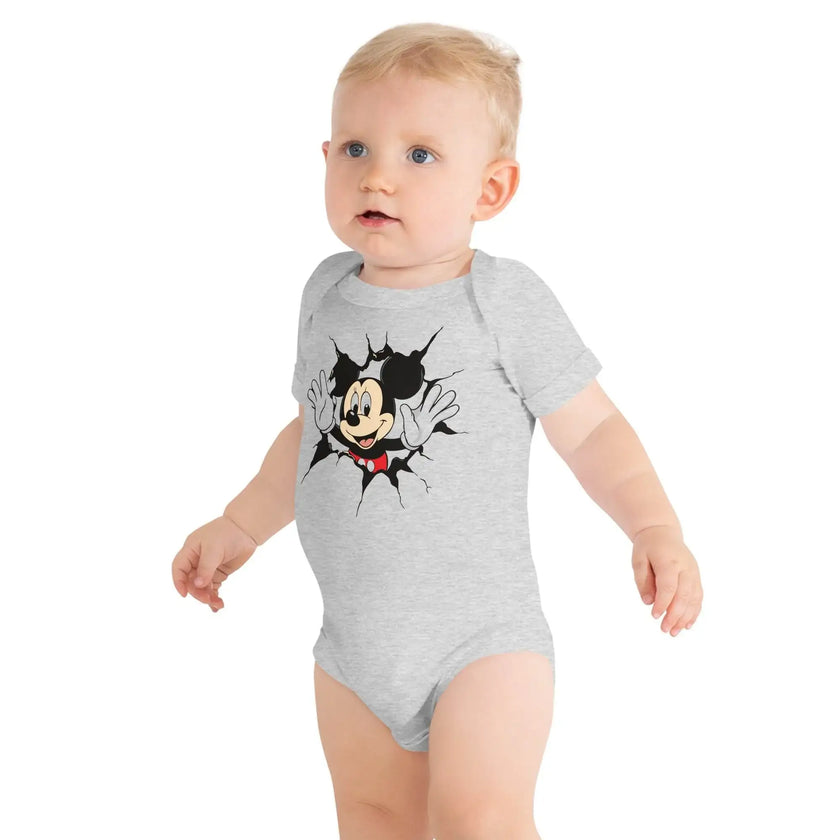 Disney Mickey Mouse Baby Bodysuit – Short Sleeve - STYLISHOUR