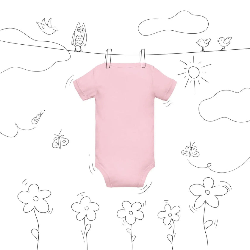 Jellyfish Love – Baby Short Sleeve One Piece - STYLISHOUR