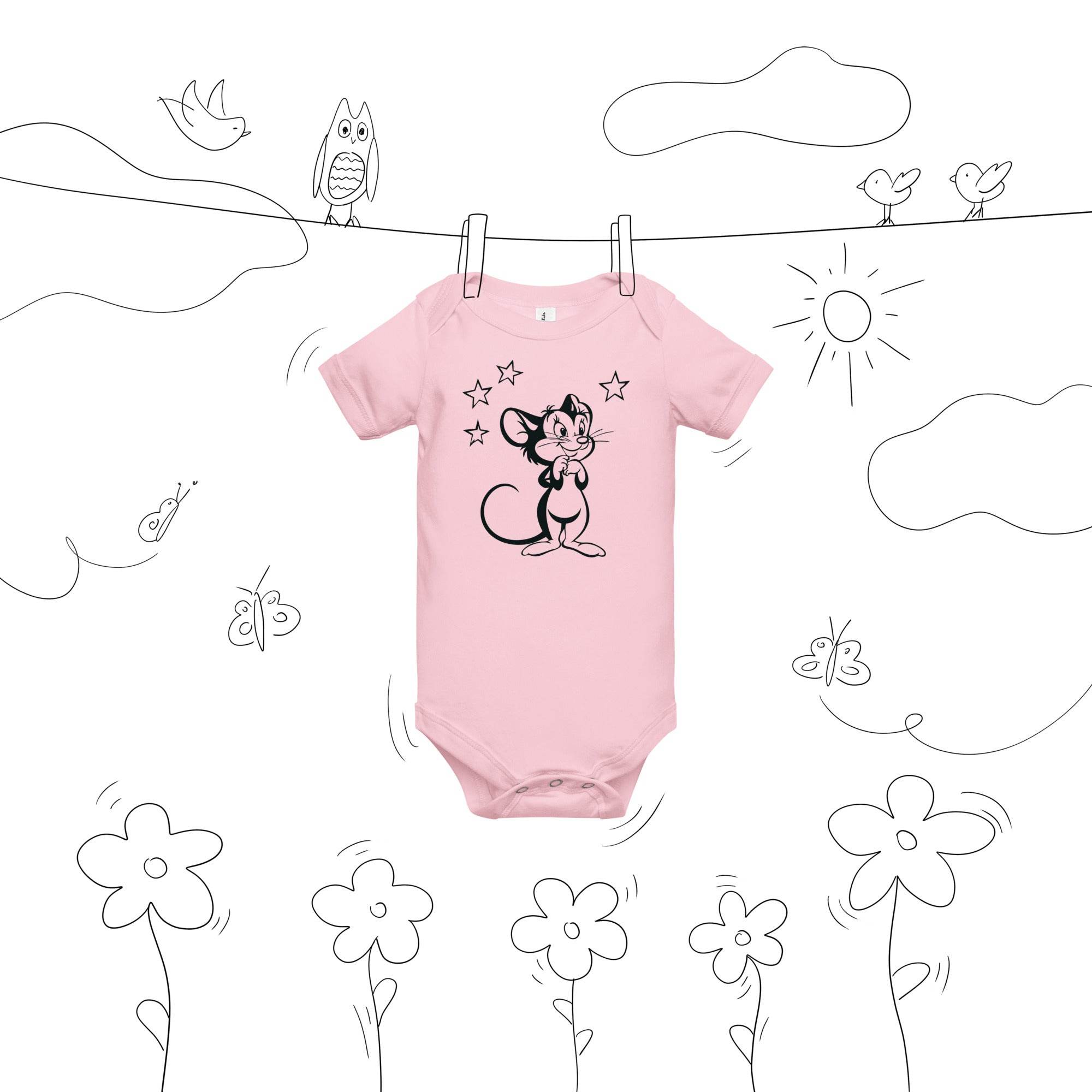 Baby short sleeve one piece - STYLISHOUR