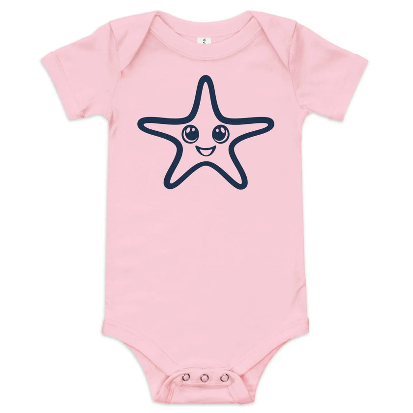 Starfish Love – Baby Short Sleeve One Piece - STYLISHOUR