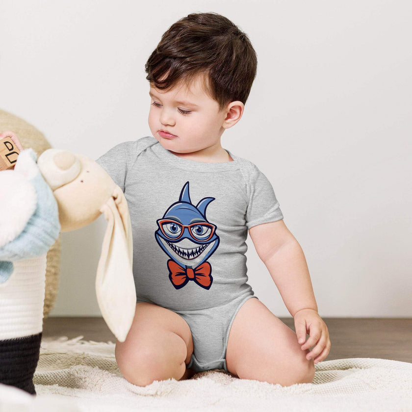 Laughing Shark Baby One Piece – Cute & Funny - STYLISHOUR