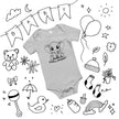 Baby short sleeve one piece - STYLISHOUR