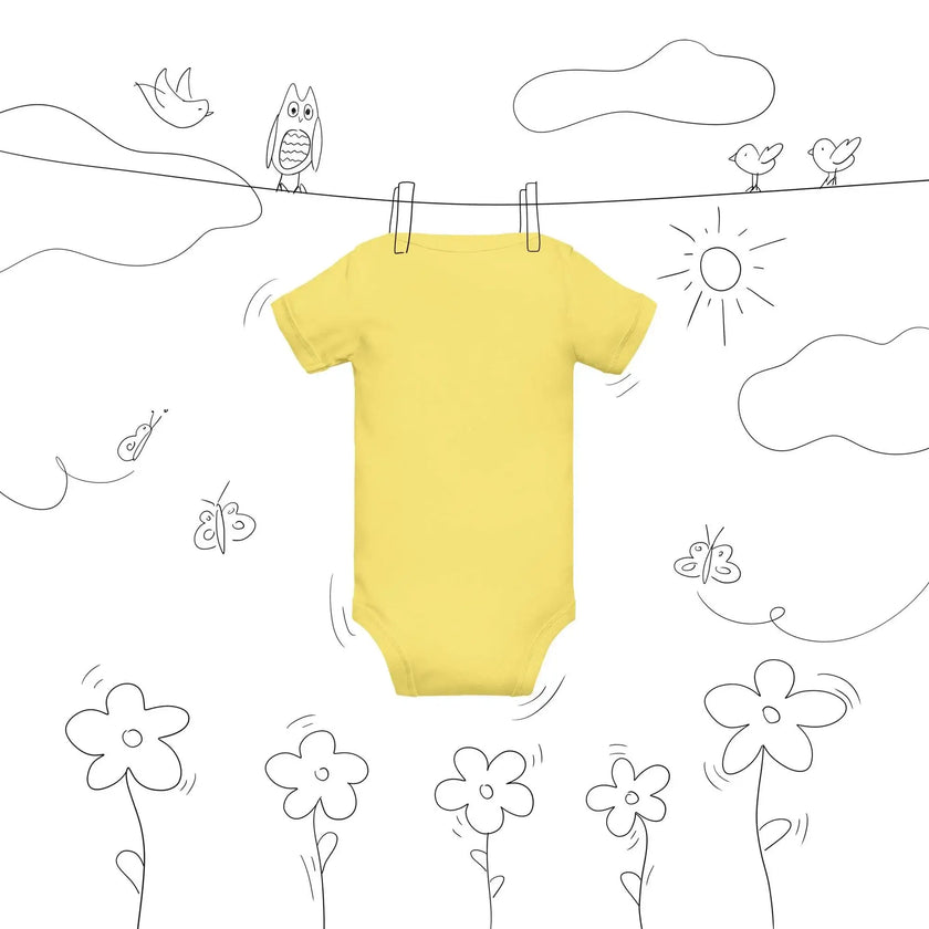 Starfish Love – Baby Short Sleeve One Piece - STYLISHOUR