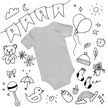 Baby short sleeve one piece - STYLISHOUR