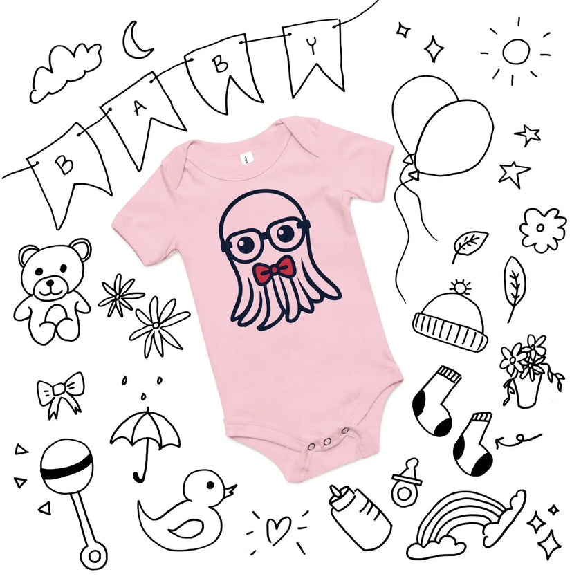 Jellyfish Love – Baby Short Sleeve One Piece - STYLISHOUR