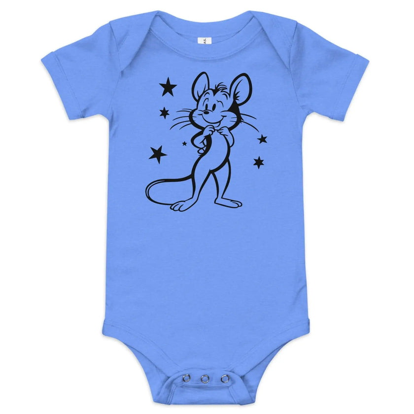 Baby Mickey Mouse Short Sleeve Onesie - STYLISHOUR