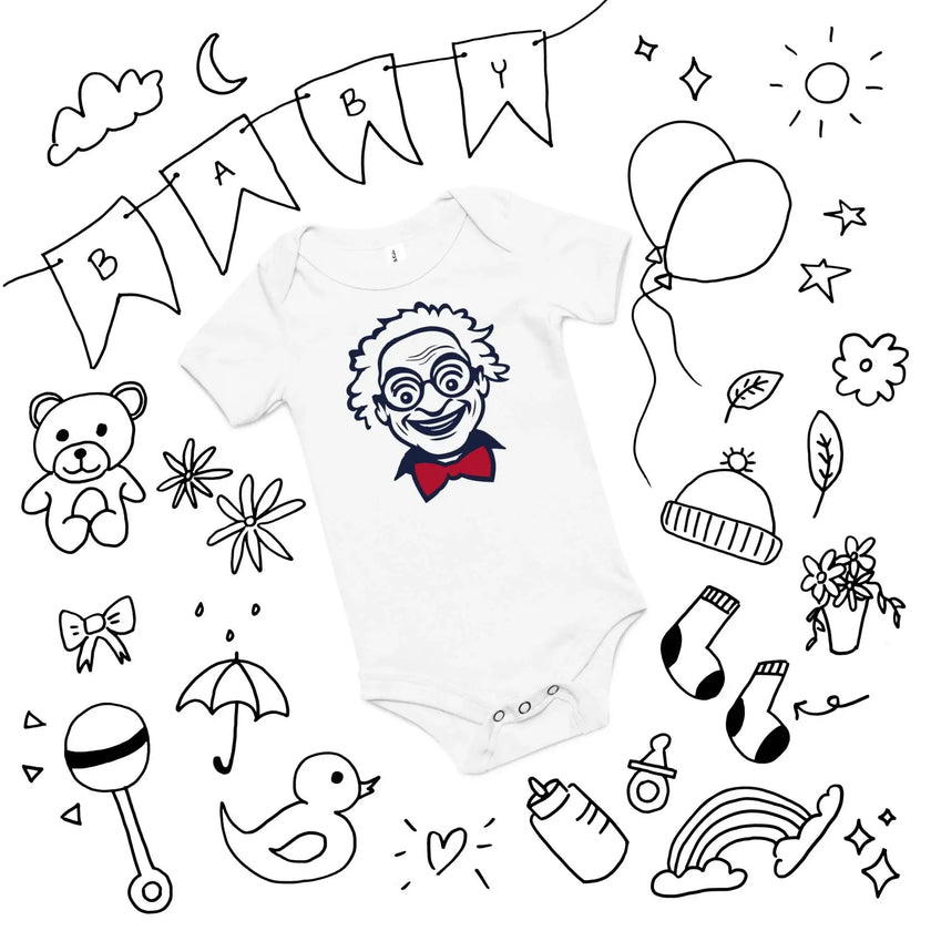 Genius Printed Baby Onesie – Soft & Comfy - STYLISHOUR