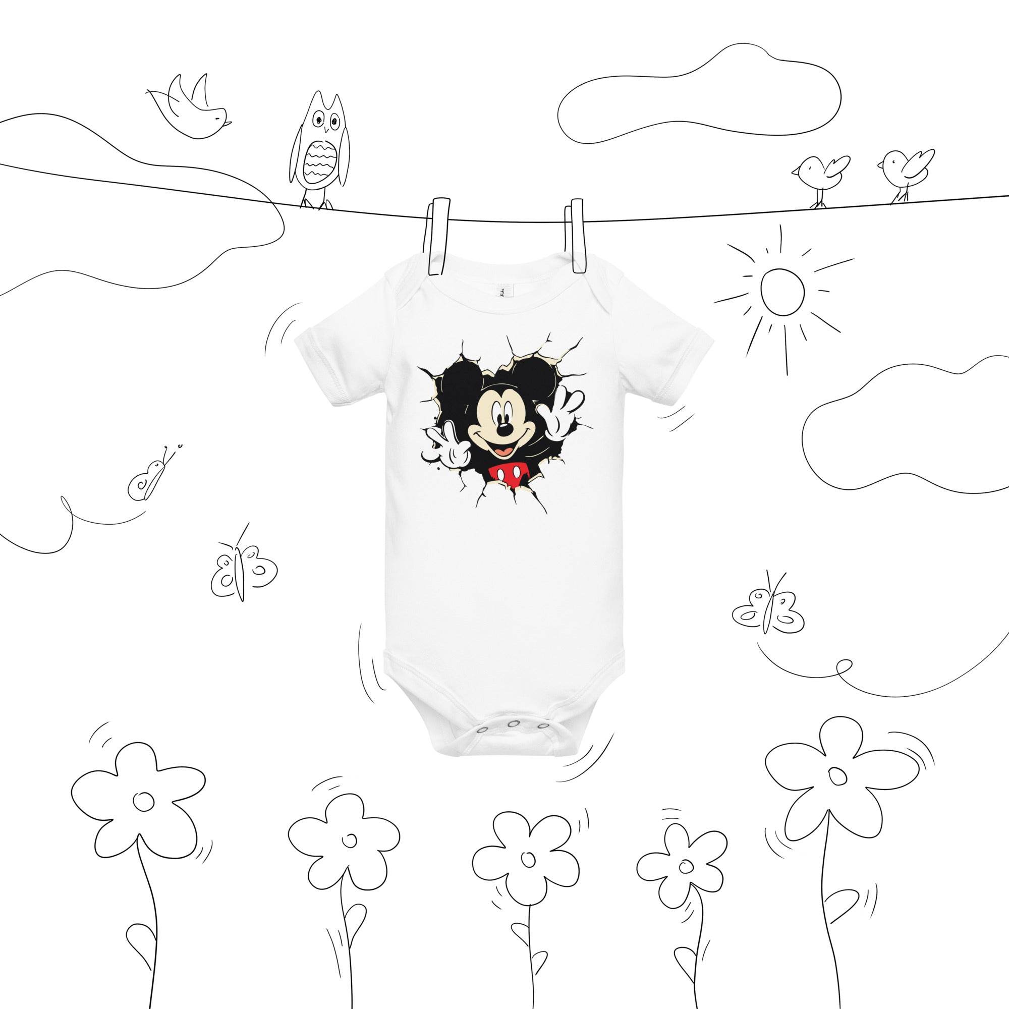 Baby short sleeve one piece - STYLISHOUR