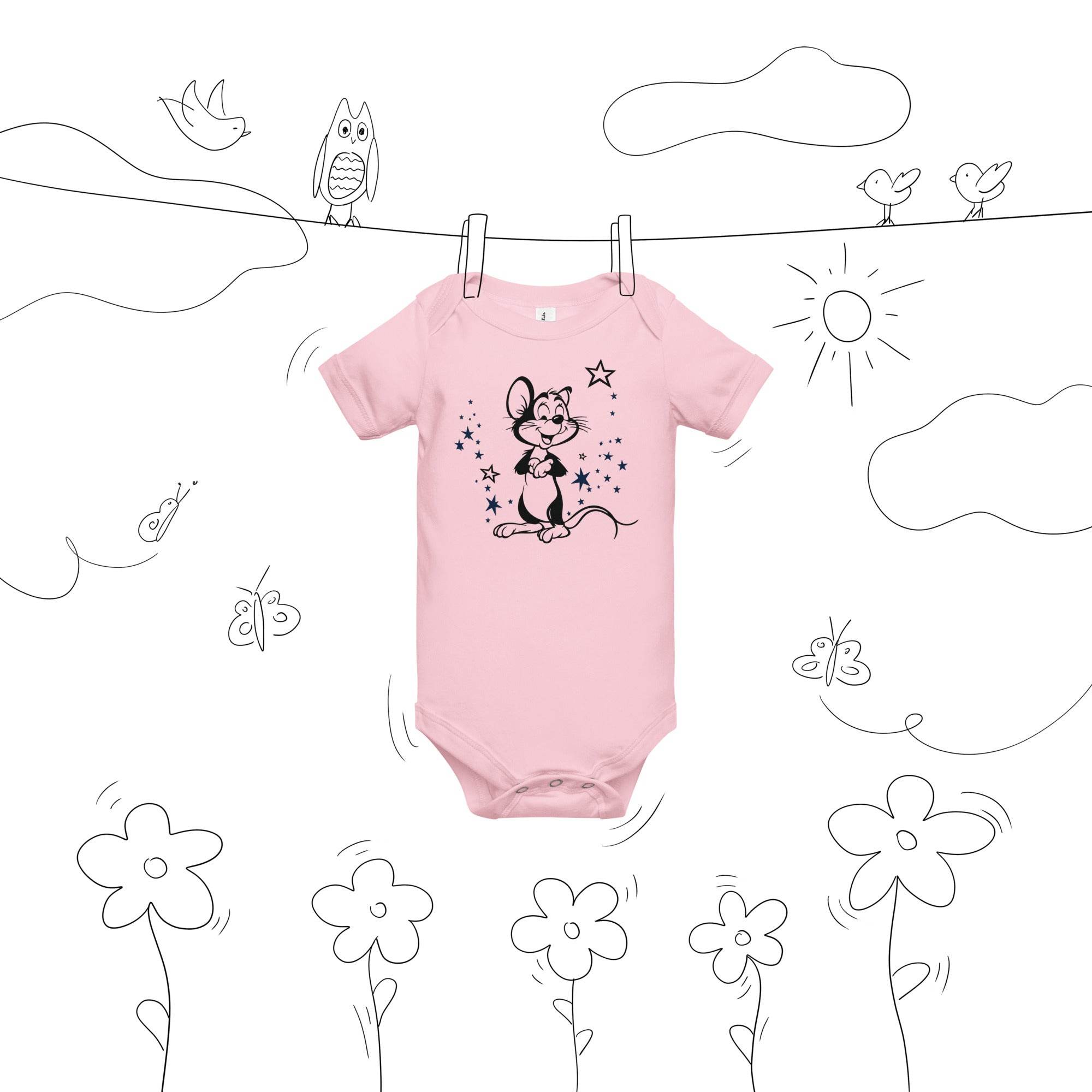 Baby short sleeve one piece - STYLISHOUR