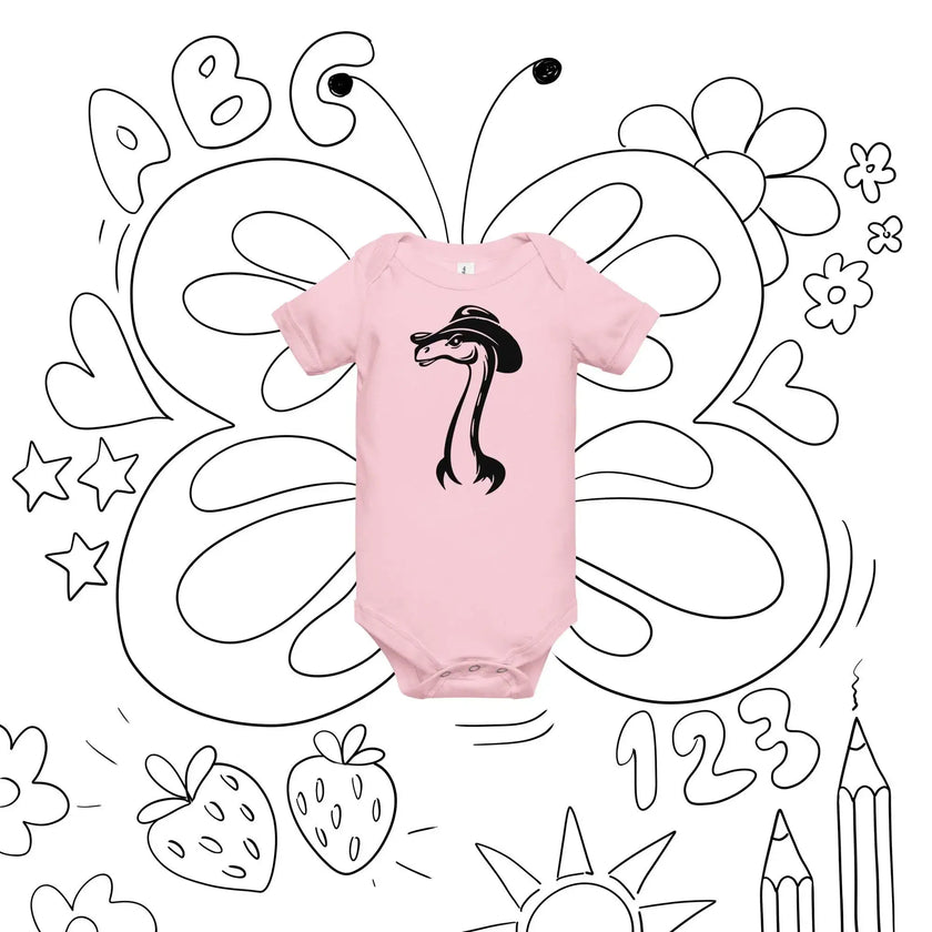 Dino Lover Baby Short Sleeve Romper - STYLISHOUR