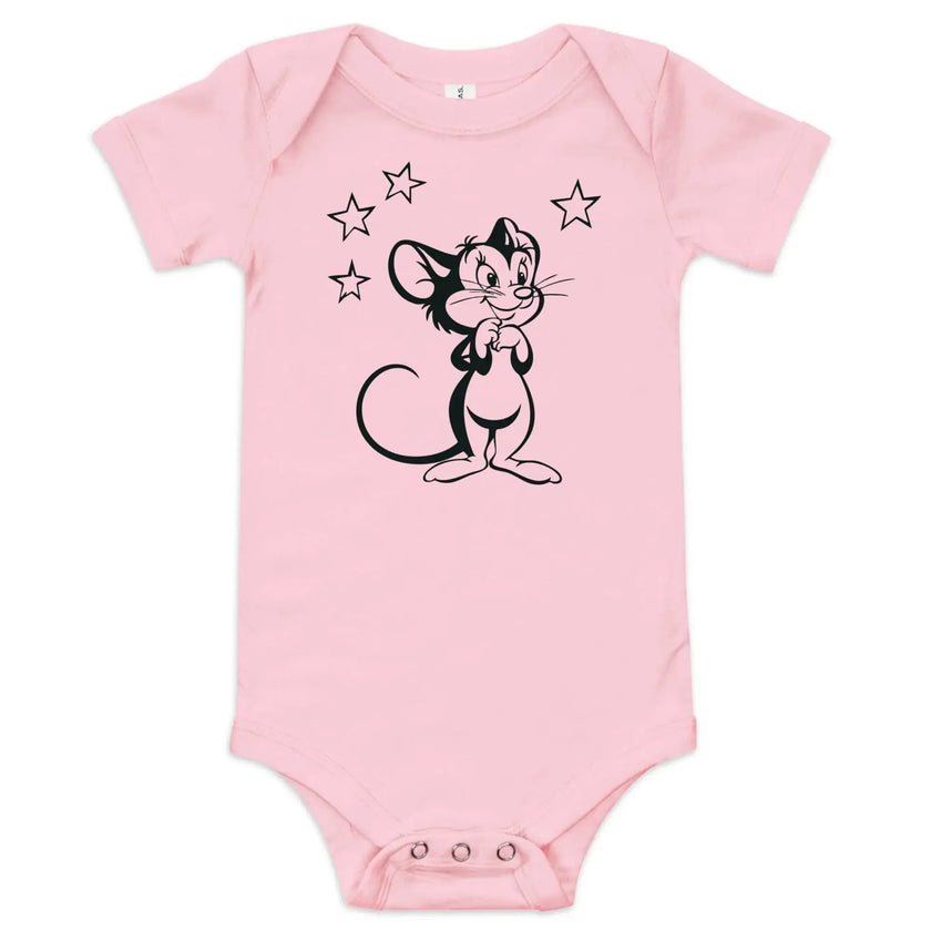 Mickey Mouse Printed Baby Onesie – Soft & Comfy - STYLISHOUR